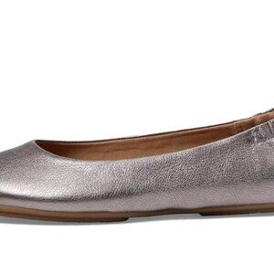 Dansko Mollie Pewter Leather Ballet Flat Women's Size 38 or US 7.5 / 8 NEW